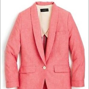 J.Crew UNSTRUCTURED BLAZER in cotton Linen